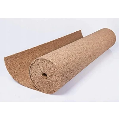 Imagen de Rollo de corcho por metro, 1 m ancho x 10 largo, superficie (10 m²), grosor 2 mm a mm. Aislamiento acústico suelos y paredes (3mm)