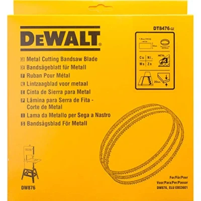 Imagen de DeWalt DT8476 QZ Hojas para sierra de cinta cortes en metal medio, ancho 12 mm