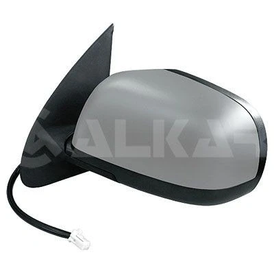 Imagen de Espejo retrovisor Alkar 6125553 izquierda imprimado eléctrico calefactable, convexo NISSAN: MICRA 4