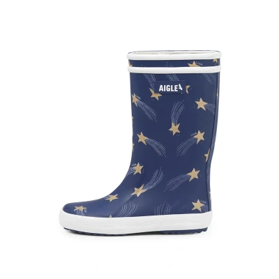 Imagen de Aigle Lolly POP PLAY Botas de agua para niños, Talla: 34, Gold Zapatos