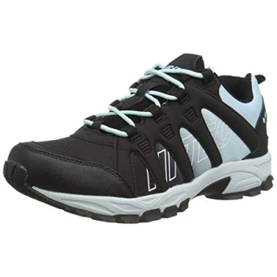 Imagen de HI TEC Warrior Womens Zapatillas de senderismo, Mujer, Talla: 37, Charcoal/misty blue Zapatos