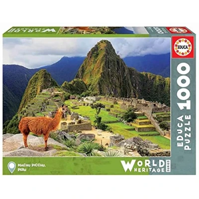 Imagen de Educa Puzzle de 1000 Piezas para Adultos Machu Picchu, Perú. Incluye Pegamento Fix Puzzle. A Partir 14 años (17999)