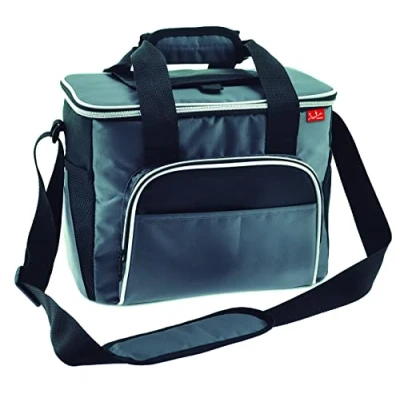Imagen de Jata Hogar Take Away Bolsa térmica Porta Alimentos, Gris y Negro, 0 cm
