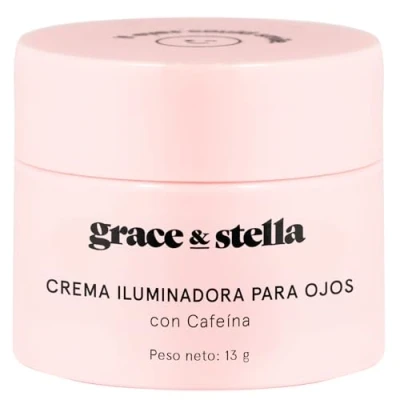 Imagen de grace &amp; stella Contorno de Ojos Crema Antiojeras Mujer y Hombre Ojeras Bolsas con Cafeína Antiarrugas e Iluminadora Hecha en EE.UU., Vegana [13 g]