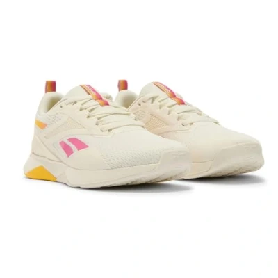 Imagen de Reebok Nanoflex TR 2 Zapatillas de entrenamiento, Mujer, Talla: 42, Chalk/true pink/golden haze Zapatos
