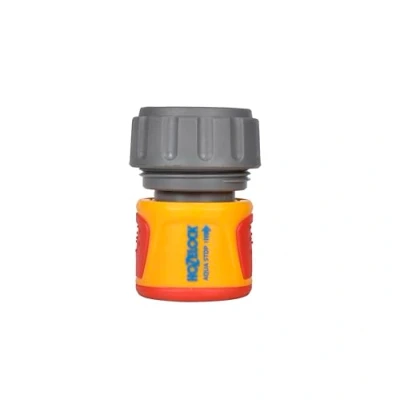 Imagen de Hozelock Conector AquaStop (19 mm) Soft Touch, Standard