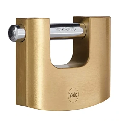 Imagen de Yale Y114B/80/118/1 Candado de Alta Seguridad Latón Latonado 80 mm Y114B