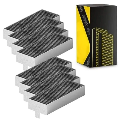 Imagen de Kf3tec 2 filtros de carbón activo para Siemens HZ9VRCR0, Bosch HEZ9VRUD0, 17004796, Neff 17004806, Z821VR0, Gaggenau CA282111 (4 filtros)