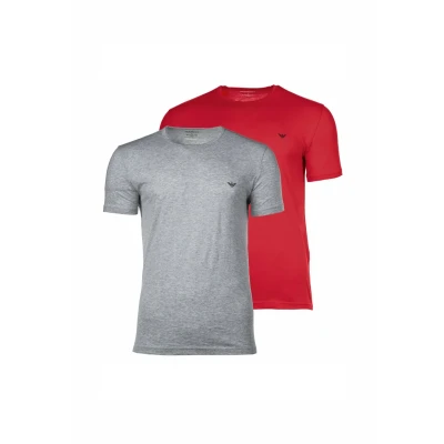 Imagen de Emporio Armani CREW NECK 2 PACK Camiseta interior, Hombre, Talla: Large, Grau rot