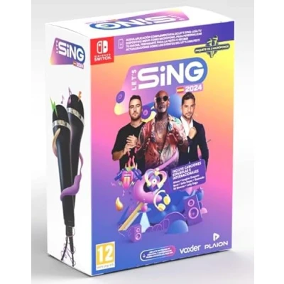 Imagen de Nintendo Switch Let&#039;s Sing 2024 + 2 Micro