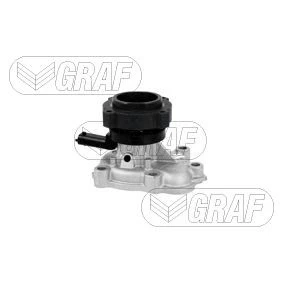 Imagen de GRAF PA1418 8 Bomba de agua con junta Chapa acero para accionamiento correa poli V OPEL: Astra J Hatchback, Berlina, GTC norauto