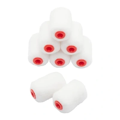 Imagen de ProDec Advance Paquete de 8 rodillos pintura Ice Fusion pelo medio 2 pulgadas para un acabado ultra suave, con emulsión y pinturas satinadas en paredes interiores, techos, madera,