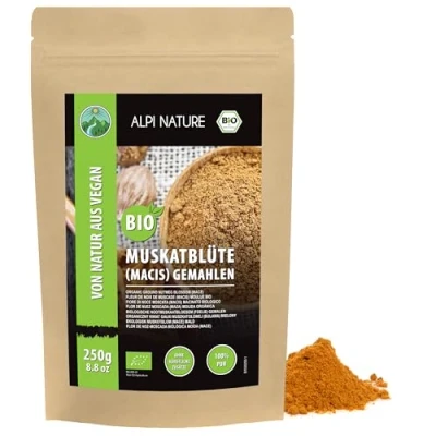 Imagen de molido de maza orgánico (250g), flor orgánico, polvo cultivo controlado, 100% natural, sin aditivos