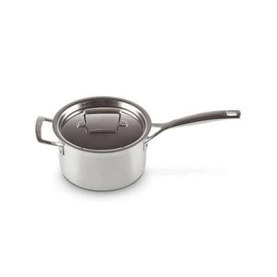 Imagen de Le Creuset Cazo de acero inoxidable 3 Ply con tapa 18 cm, 96200918001000