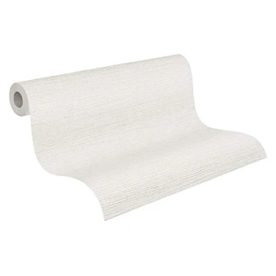 Imagen de Papel pintado Liso Mio Tokio Metropolitan Stories 2 A.S. Création tejido no 10.05 m x 0.53 Blanco Fabricado en Alemania 378571 37857 1