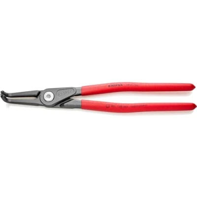 Imagen de Knipex Alicate de precisión para arandelas interiores en taladros gris atramentado, recubiertos plástico antideslizante 305 mm 48 21 J41
