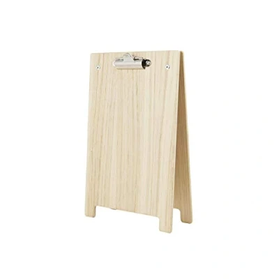 Imagen de Chalkboards UK Portapapeles A Frame, Madera, Natural, A5 (25.8 x 16.8 6cm)