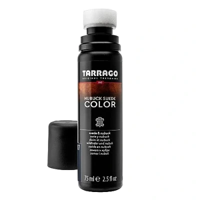 Imagen de Tarrago Nubuck Suede Color 75ml Renovador de Para Zapatos Ante y Nobuck Resalta Los Colores Del Calzado, Nutre Protege Con Esponja Aplicadora (Azul Marino 17)