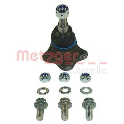 Imagen de METZGER 57013318 Rótula de suspensión Eje delantero, derecha, izquierda con material montaje añadido KIT + FORD: MONDEO 4 Stufenheck