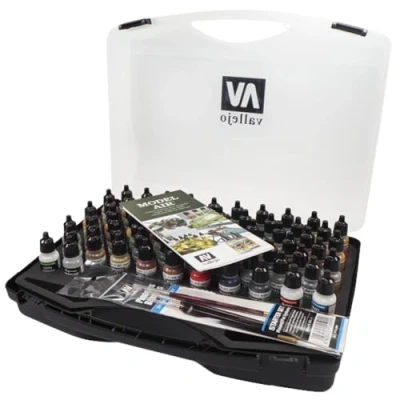 Imagen de Vallejo Set de Caja Color Gama básica Modelo Air