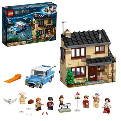 Imagen de LEGO 75968 Harry Potter Número 4 de Privet Drive, Casa Juguete con Mini Figuras y Coche Volador para Niños Niñas 8 Años o Más