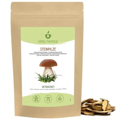 Imagen de Hongos Porcini Secos (100g), Boletus Edilus, Porcini, 100% Naturales, Sin Aditivos