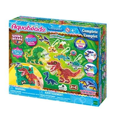 Imagen de Aquabeads 31994 Mundo de Dinosaurios, Plástico juego manualidades