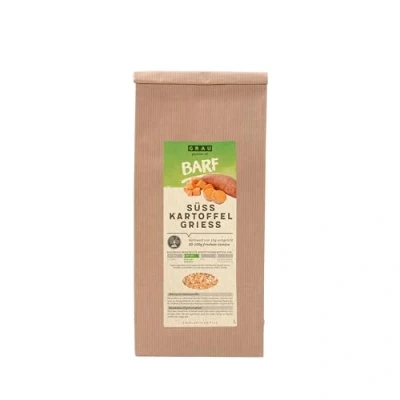 Imagen de GRAU El Original Verdura deshidratada para menús Barf Perros Sémola de Batata, Pack Individual (1 x 500 g), alimento complementario