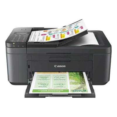 Imagen de Canon Pixma TR4755i Impresora Multifunción 4 en 1, Compatible con Print Plant, Impresión, Escaneo y Copia, WiFi, Cartuchos XL, ADF de 20 Hojas, Impresión a Doble Cara Automática, Negro