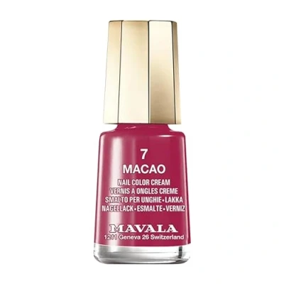 Imagen de MAVALA Mini Colors Macao 07 5 ml, Esmalte de Uñas Pequeño, Color Rojo, Minimiza la Evaporación, Formulados con Ingredientes Seleccionados, Práctico para Llevar