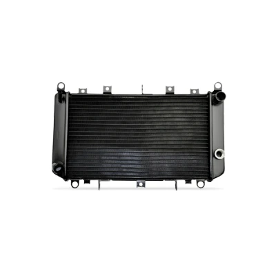 Imagen de PRASCO AIA2122 Radiador, refrigeración del motor Aluminio 630 396 32 Con acoplamientos rápidos Aletas unidas mecánicamente