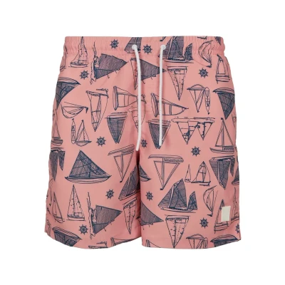 Imagen de Urban Classics B T Pattern Bañador, Hombre, Talla: 5XL, Yacht aop