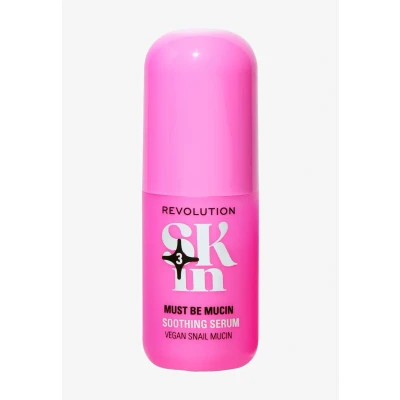 Imagen de Revolution SKin, Must Be Mucin Soothing Serum, Sérum Calmante con Baba de Caracol, Hidrata y Rellena, Vegano Libre Crueldad, 30ml