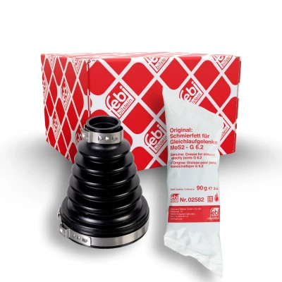 Imagen de FEBI BILSTEIN 175177 Fuelle Palier lado de engranaje, Eje delantero Termoplástico SEAT: Ibiza 4 Sportcoupe, 4, ST