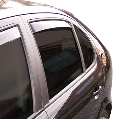 Imagen de ClimAir 4406 Dark Deflectores de aire Master Negro (trasera) compatible con Volvo V40 5 puertas 2012