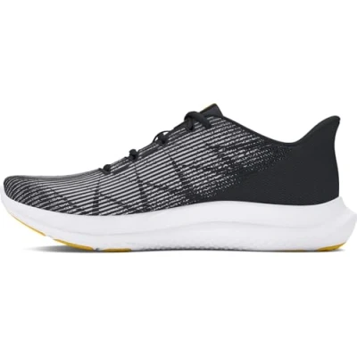 Imagen de Under Armour UA Charged Speed Swift, Zapatillas para Correr Hombre, Black/Black/Taxi, 43 EU