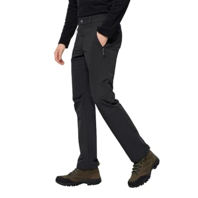 Imagen de Jack Wolfskin Activate Pants Pantalones montañeros largos, Hombre, Talla: 58, Black