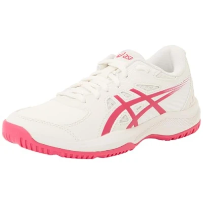 Imagen de Asics Court Slide 4 Zapatillas de tenis para todas las superficies, Mujer, Talla: 42, Cream/bright rose Zapatos