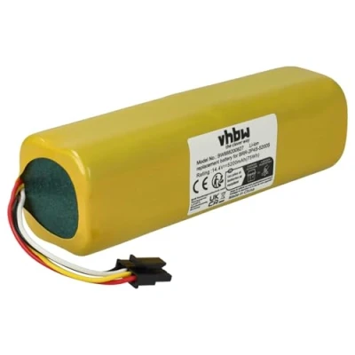 Imagen de vhbw 1x batería Compatible con Dreame D9 MAX, D9, L10, D10 Plus, D10s, L10 Pro, D10, F9 aspiradora (5200 mAh, 14,4 V, Li Ion)