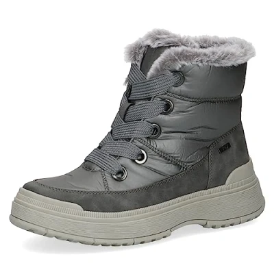Imagen de CAPRICE 9 26213 41, Bota a la altura de pantorrilla para Mujer, Gris (Dk Grey Comb), 41 EU