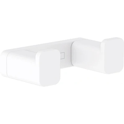 Imagen de hansgrohe AddStoris Percha doble, blanco mate, 41755700