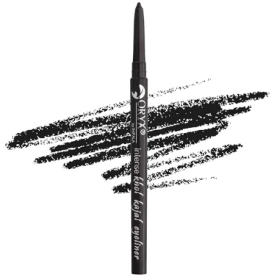 Imagen de Impala Lápiz de Ojos Oryx Khol Kajal Eyeliner Waterproof Acabado Preciso Textura Cremosa Fácil Aplicar Color Intenso, Duradero y Resistente al Agua 03 Ónix
