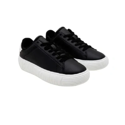 Imagen de Tommy Jeans Zapatillas para Mujer Sneaker con Suela Cupsole, Negro (Black), 38