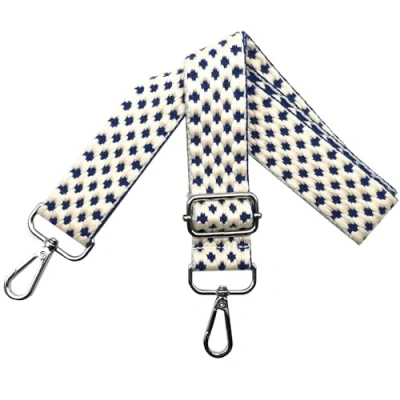 Imagen de Correa para Bolsos de Mujer Bandolera, Reemplazo Bolsos, Hombro Ajustable con Mosquetón Plateado 3.8cm Anchura Crossbody Accesorios, Azul, O13
