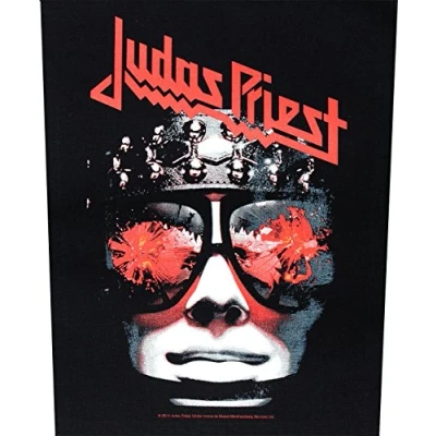 Imagen de Parche para la espalda Judas Priest de color claro Bent for Leather