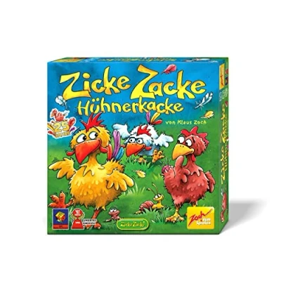 Imagen de Noris Juego de Tablero Zicke Zacke, 2 a 4 Jugadores [Importado Alemania]