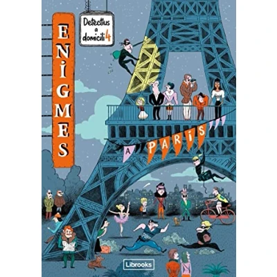 Imagen de ENIGMES. DETECTIUS A DOMICILI 4. PARÍS (IMAGINA)