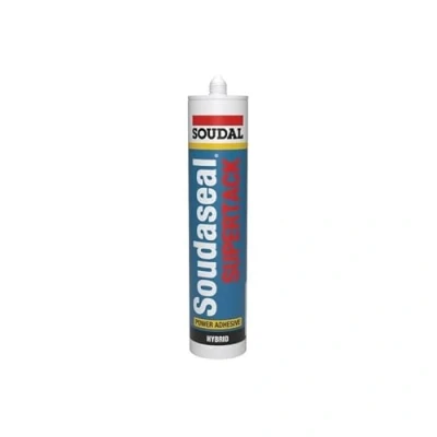 Imagen de Soudaseal Supertack Sellador de polímero híbrido Soldal, cartucho 290 ml, color blanco