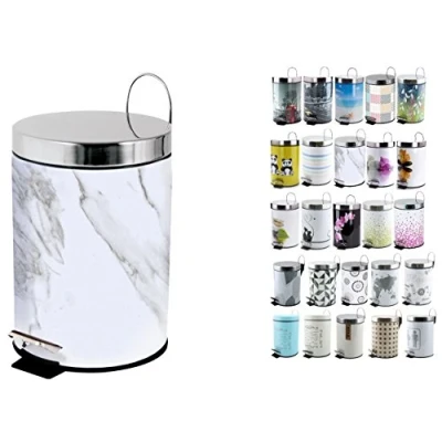 Imagen de MSV Basura Metal 3l Toscana, Multicolor, 17 x 25 cm