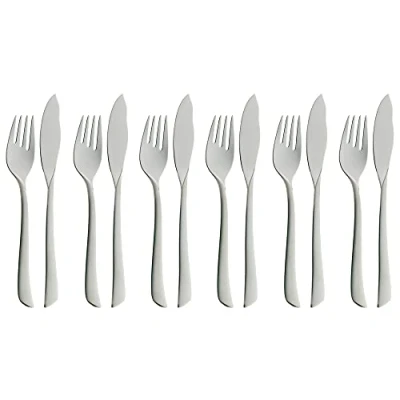 Imagen de WMF Virgina Juego 6 Cubiertos para Pescado, Acero Inoxidable Pulido